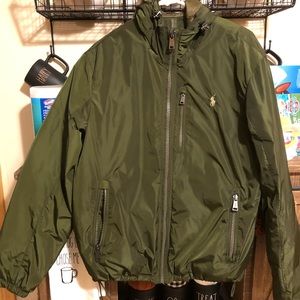 Olive green Ralph Lauren coat